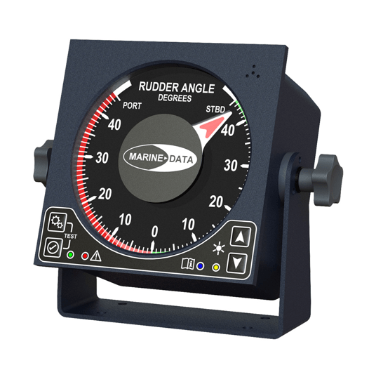 MD77RDI Dial Rudder Angle Indicator square