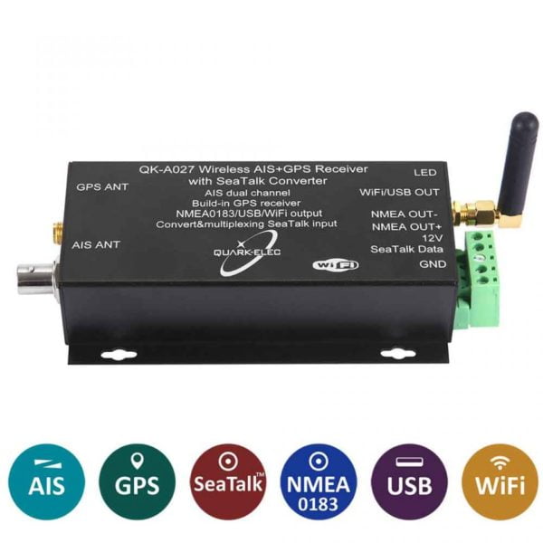 A027 WiFi GPS and AIS receiver with SeaTalk Converter