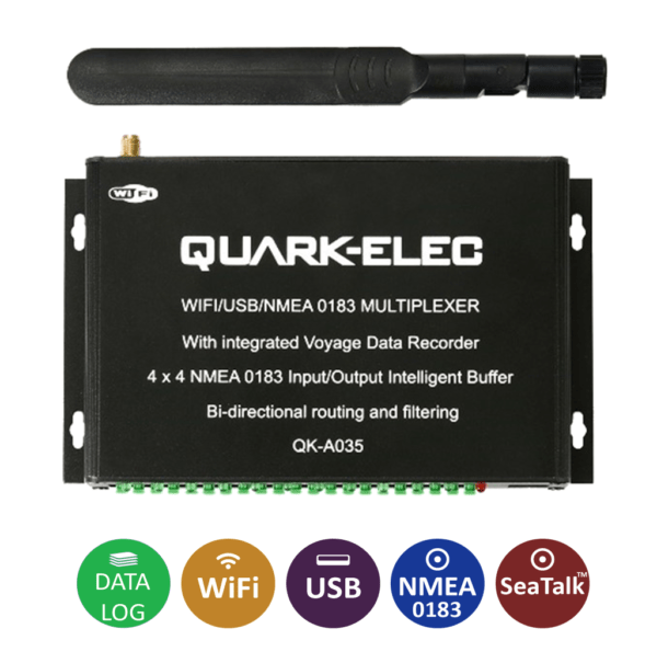 QK-A035 NMEA 0183 4×4 multiplexer